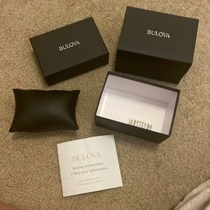 Bulova watch box